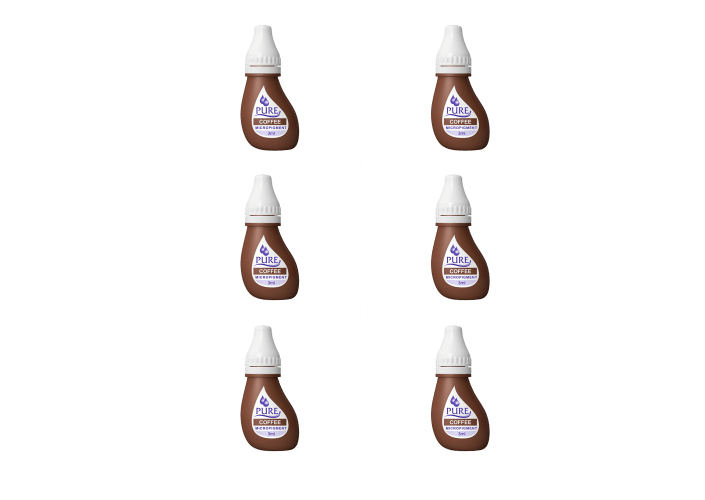 Coffee Biotouch pigments seul pigment avec 6 dans une boite 