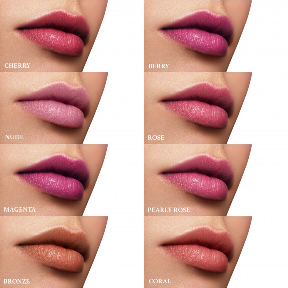 ROSA lip care kleurtinten