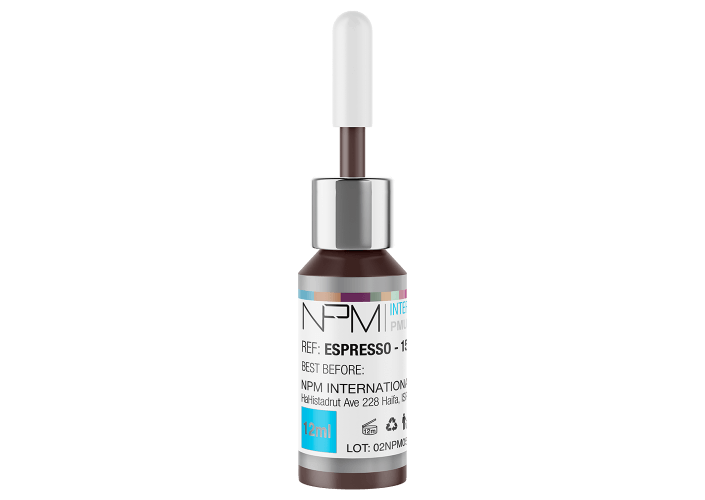 Espresso NPM brun pigment pour la pigmentation des sourcils 