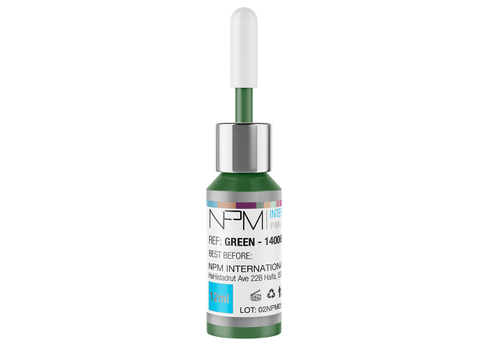Green NPM eyeliner pigment