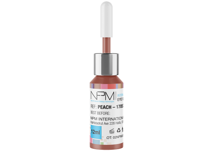 Peach NPM yeux rose orange micropigment pour le maquillage permanent 