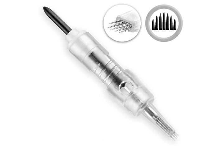 7RM 0.30 NPM naald ronde magnum naald met open structuur 