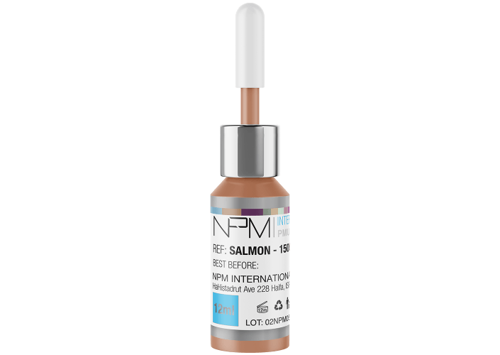 Salmon NPM pigment natuurlijke lipcontour met micropoeders organisch 