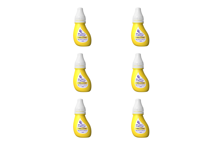 Yellow pigment medische tatoeage geel micropigment additief voor littekens inkleuren