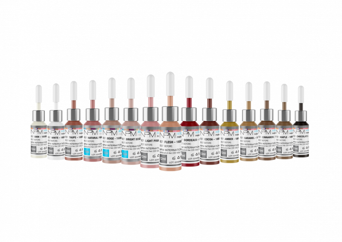 Pigments tatouage de mamelon reach compliant NPM international 