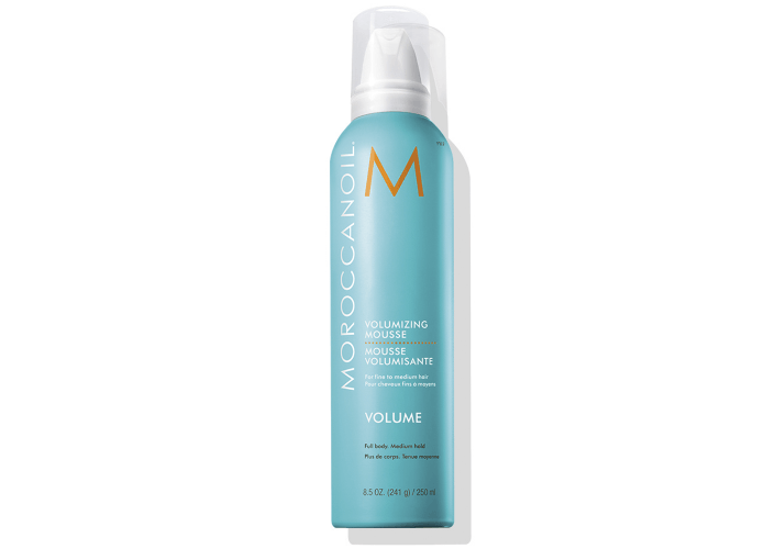 behoudt een kapsel zeer lang Volumizing Mousse Moroccanoil 