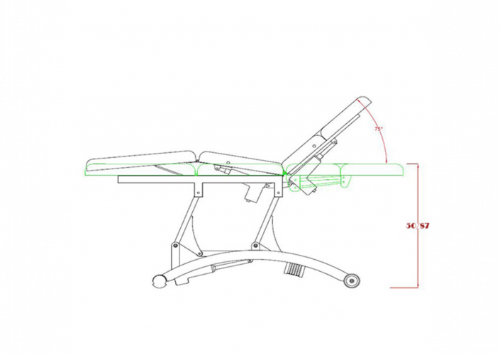 Fonctionnement fauteuil de traitement maquillage permanent