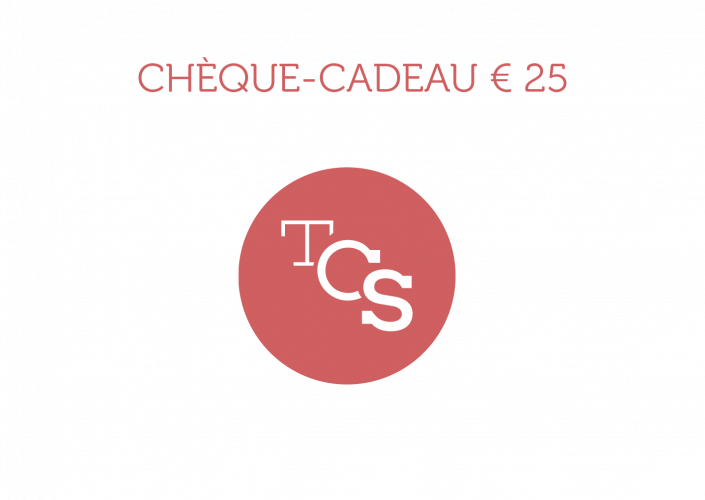 Chèque-cadeau TCS €25