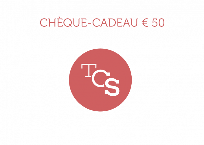 Chèque-cadeau €50 TCS