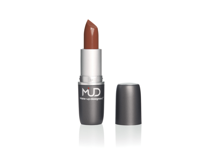 Lipstick Mudslide MUD bruine tint lippenstift die lippen verzorgt 