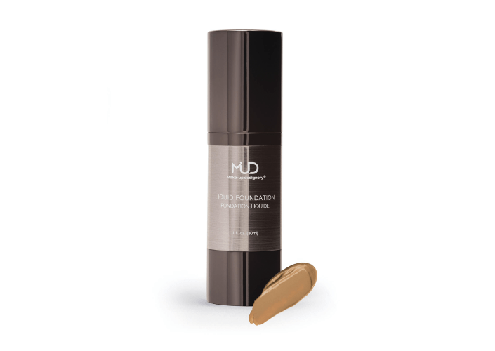 Medium licht olijfkleurige fond de teint Liquid Foundation Light 4 MUD