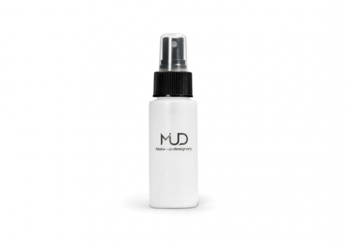 leeg spray flesje voor op reis of in make-up tas MUD spray bottle
