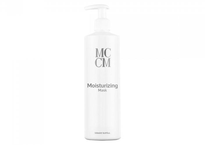 Voor na intensieve behandeling Moisterizing mask huidverbetering MCCM Medical Cosmetics 