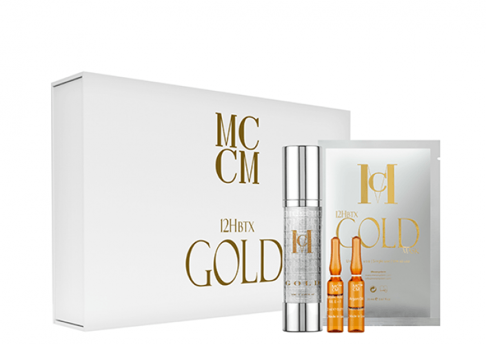 Thuisverzorging antiaging Box Gold MCCM Huidverbetering