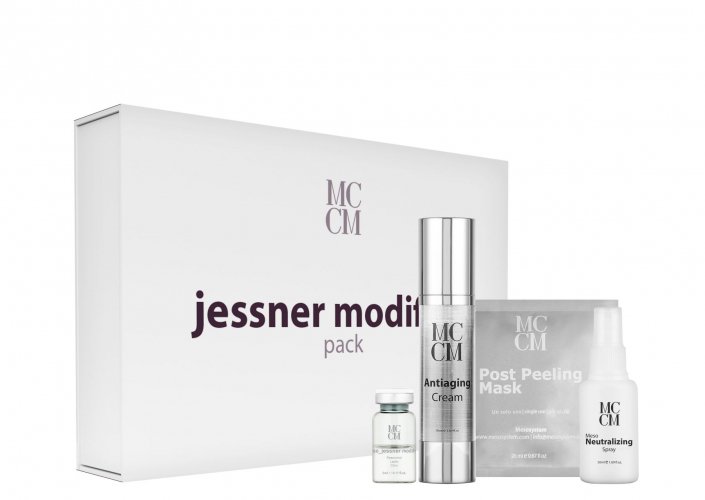 Box tegen acne professioneel huidverbetering MCCM Medical Cosmetics  Jessner modified