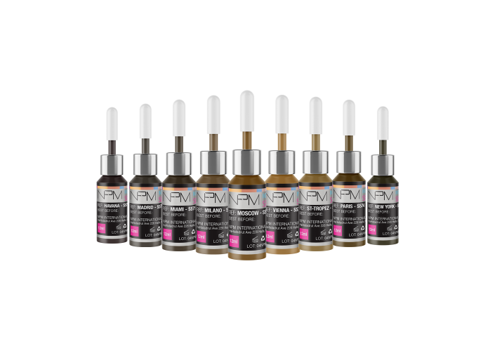 Seduction colors pigment liquid pour le microblading et ombre powderbrows 