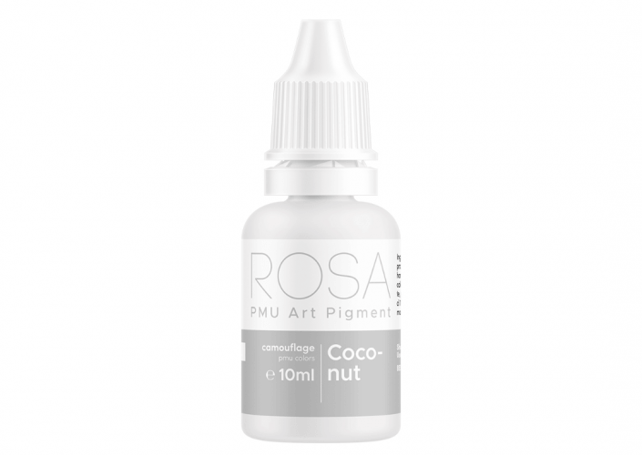 Noix de coco, pigment pmu blanc pour la technique des sourcils poudreux 