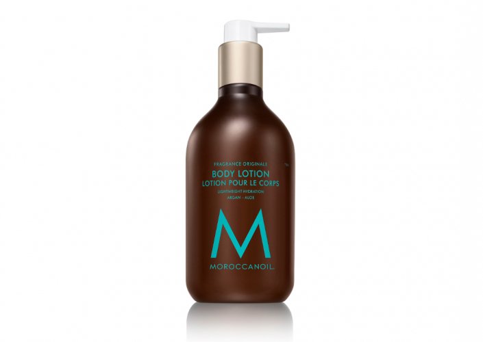 Snel absorberende lotion met heerlijke geur Moroccanoil 