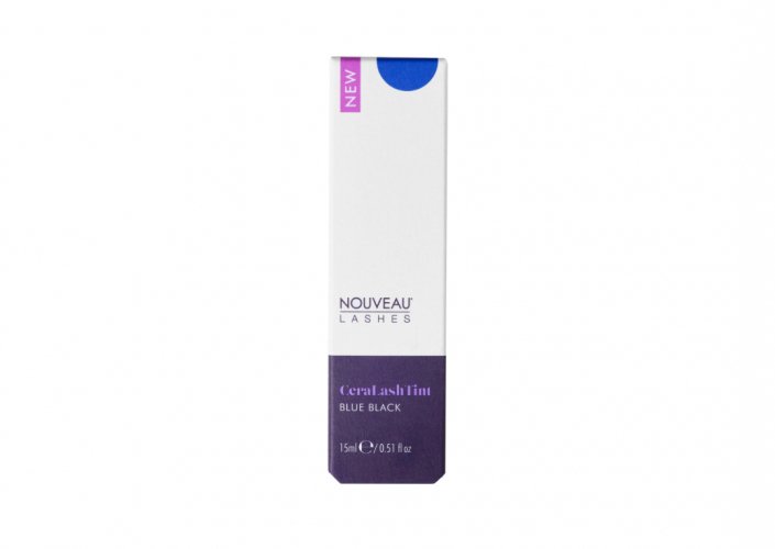 Kleuring wimperlifting zwart blauw