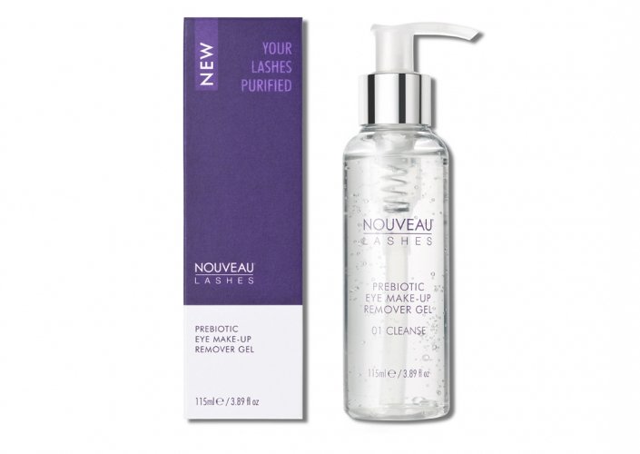 Gel nettoyant pour faux cils 
