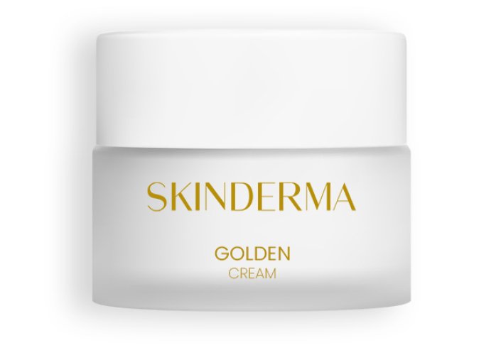 Skinderma golden cream Gouden gloed dagcrème Gold Cream Huidverbetering MCCM Medical Cosmetics 