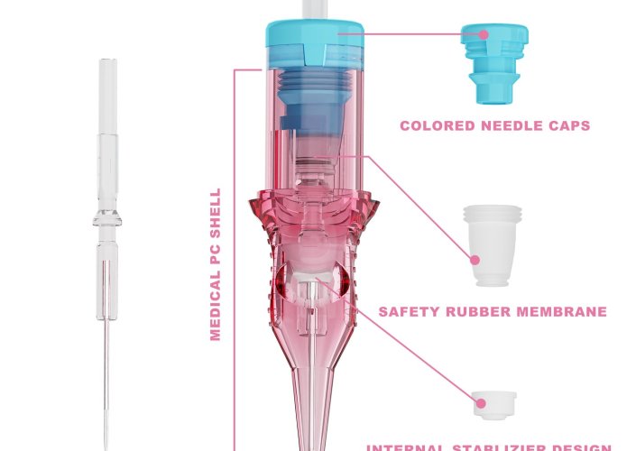 Universele roze pmu naalden 