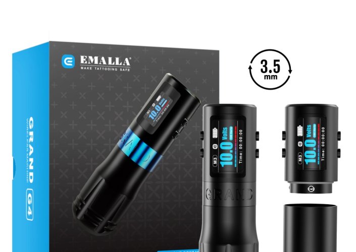 Emalla grand wireless tattoo pen machine 