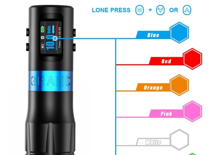 Emalla grand wireless tattoo pen machine online bestellen