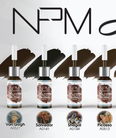 Nouveaux pigments pour le maquillage permanent des sourcils