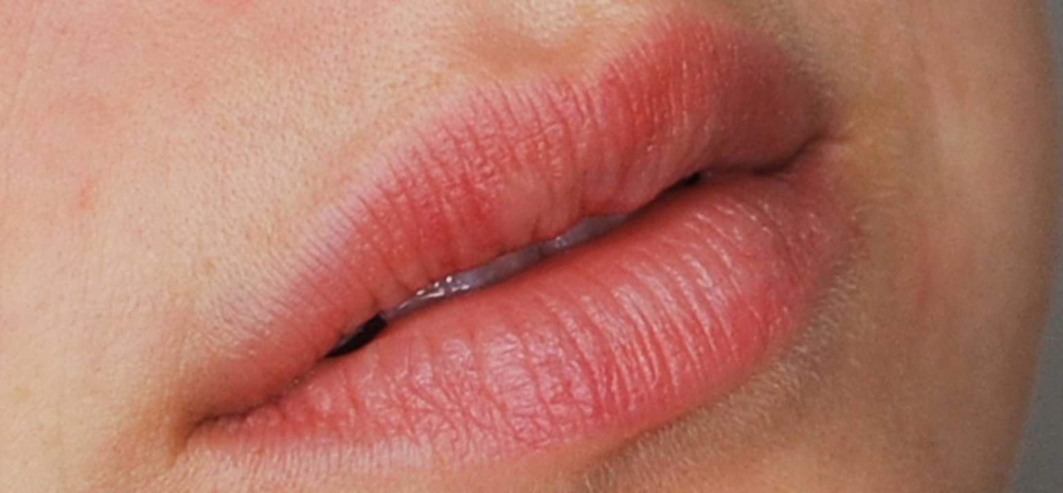 Aquarel lips na