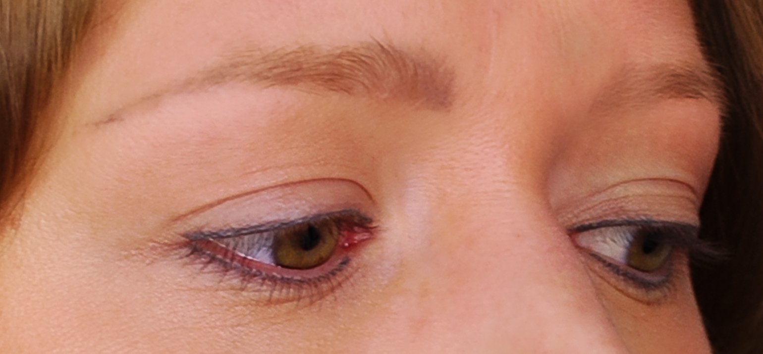 Ddevant treatment permanent maquillage sur les yeux naturelle 