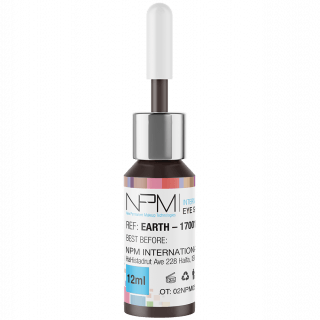 Earth NPM pigment ogen donkerbruin aarde kleur PMU 