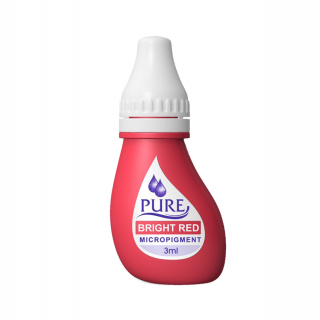 Bright red pure line lip pigmenten
