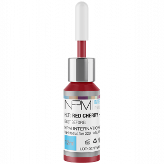 Red cherry lip pigment pmu 