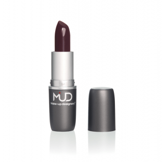 MUD Eggplant Lipstick verzacht de lippen 