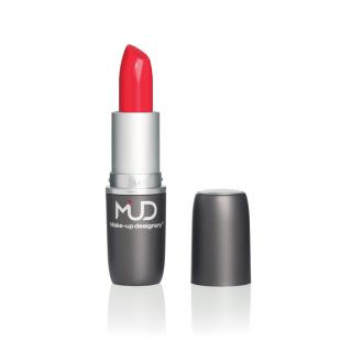 MUD Lucky Lipstick intens helder rood langdurig kleur 